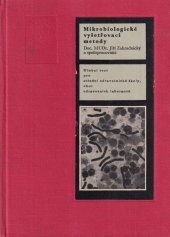 kniha Mikrobiologické vyšetřovací metody Učební text pro stř. zdravot. školy, obor zdravot. laborantů, SZdN 1966