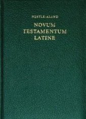 kniha Novum Testamentum Latine, Deutsche Bibelgesselschaft 2008