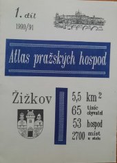 kniha Atlas pražských hospod. Díl 1, - Žižkov, PAnDa 1990