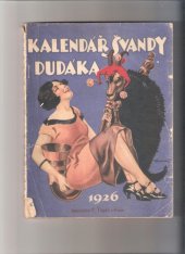 kniha Kalendář Švandy dudáka. Rok 1926, F. Topič 1925
