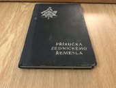 kniha Příručka zednického řemesla k poučení a odbornému vzdělání učňů zednických, Společenstvo stavitelů pro obvod obchodní a živnostenské komory v Praze 1928