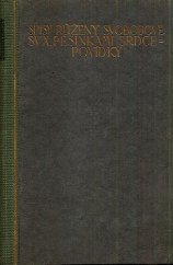 kniha Pěšinkami srdce povídky, Česká grafická Unie 1918