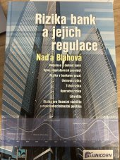 kniha Rizika bank a jejich regulace, Ekopress 2018