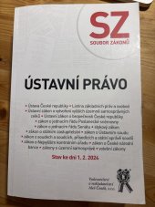 kniha Ústavní právo Soubor zákonů, Aleš Čeněk s.r.o. 2024