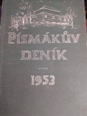 kniha Písmákův deník na rok 1953, Kalich 1953
