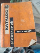 kniha Příruční katalog elektronek Tesla 1964-65, Tesla Rožnov 1964
