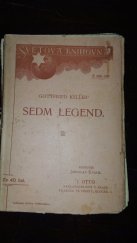 kniha Sedm legend, J. Otto 1904