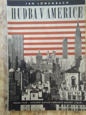 kniha Hudba v Americe, Hudební Matice Umělecké Besedy 1948