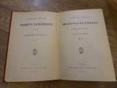 kniha Paměti lékařovy Díl XII. - Hraběnka de Charny II., Jos. R. Vilímek 1930