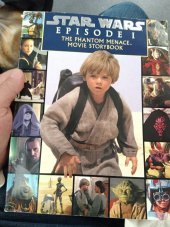 kniha Star wars episode I The Phantom měňavé movie storybook , Lucas books 1999