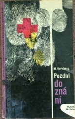 kniha Pozdní doznání, Mladá fronta 1965