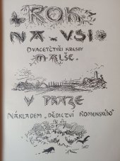 kniha Rok na vsi, Dědictví Komenského, literární sdružení učitelské 1941