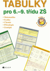 kniha Tabulky pro 6.-9. třídu ZŠ matematika, fyzika, chemie, přírodopis, zeměpis, Fragment 2009