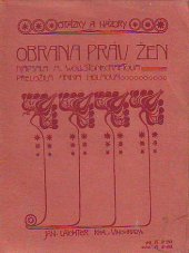 kniha Obrana práv žen, Jan Laichter 1904