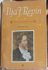 kniha Ilja Repin dopisy, Státní nakladatelství krásné literatury, hudby a umění 1957