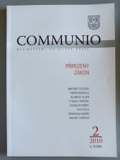 kniha MKR Communio 2/2010 Přirozený zakon, Karmelitánské nakladatelství 2010