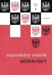 kniha Vlastivědný věstník moravský 2/2003, Muzejní a vlastivědná společnost 2003