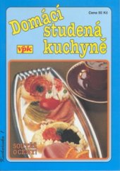kniha Domácí studená kuchyně, Agentura V.P.K. 1997