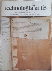 kniha Technologia Artis., Národní galerie  1996
