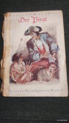 kniha DerPirat Kapitan Marrhat, Ernst Didenburg 1920