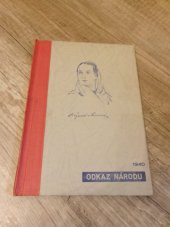 kniha Chudí lidé, Jindřich Bačkovský 1940