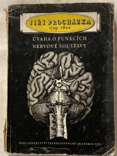 kniha Úvaha o funkcích nervové soustavy (Praha 1784), Československá akademie věd 1954