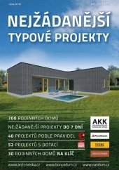 kniha Nejžádanější typové projekty, Architektonická kancelář Křivka 2020