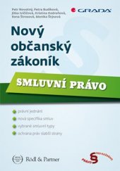 kniha Nový občanský zákoník Smluvní právo, Grada 2014