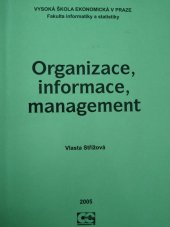 kniha Organizace, informace, management, Oeconomica 2005