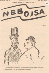 kniha Nebojsa satirický týdeník, Josef Čapek 1920