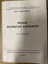 kniha Přehled matematické kartografie, SPN 1979