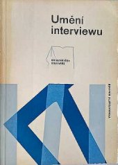 kniha Umění interviewu, Novinář 1973