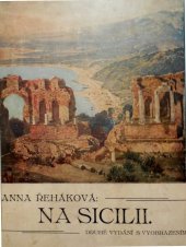 kniha Na Sicilii cestopisné obrazy, J. Rössler 1913