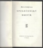 kniha Společenský breviář , Jaroslav Samec Praha 1947