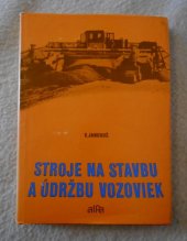 kniha Stroje na stavbu a údržbu vozoviek, Alfa 1978