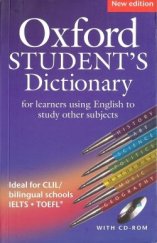 kniha Oxford Student’s Dictionary for learners using English to study other subjects Paperback with CD-ROM, Oxford University Press 2007
