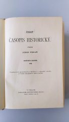 kniha Český časopis historický 1932-1934, Český časopis historický 1932