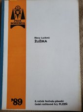kniha Žužika 8.ročník festivalu původní české rozhlasové hry Plzeň , Prix Bohemia  1989