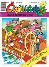 kniha Čtyřlístek  260. - Bludný Holanďan, Čtyřlístek 1997