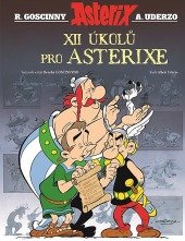 kniha Asterix XII úkolů pro Asterixe, Egmont 2018