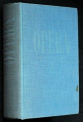 kniha Opera průvodce operní tvorbou, SNKLHU  1956