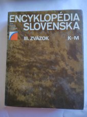 kniha Encyklopédia Slovenska 3. svazek, VEDA  1979