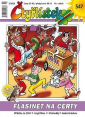 kniha Flašinet na čerty Čtyřlístek 547, Čtyřlístek 2013