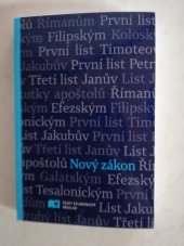 kniha Nový zákon český ekumenický překlad, Česká biblická společnost 2020