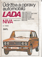 kniha Údržba a opravy autobomilů Lada 1200 (VAZ 2101), 1200 Universal (VAZ 2102), 1300 (VAZ 21011), 1500 (VAZ 2103), 1600 (VAZ 2106), Niva (VAZ 2121), VAZ 2105, 21053, 2104, SNTL 1986