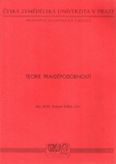 kniha Teorie pravděpodobnosti, CREDIT 1999