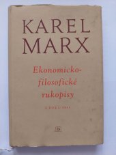 kniha Ekonomicko-filosofické rukopisy z roku 1844, Státní nakladatelství politické literatury 1961