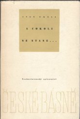 kniha A cokoli se stane, Československý spisovatel 1957