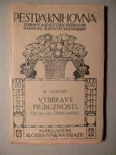kniha Vyběravé příbuznosti. [Díl] 1, Alois Hynek 1911