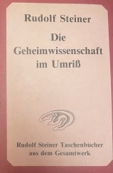 kniha Die Geheimwissenschaft im Umriß , Verlag 1962